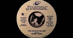 Terry King - The Titles On The Line