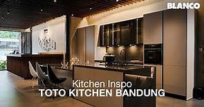 Kitchen Inspiration - TOTO Kitchen Studio Bandung Walkthrough featuring BLANCO Kitchen Sink