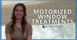 Motorized Blinds & Shades | What to Know BEFORE You Buy