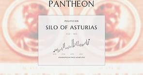 Silo of Asturias Biography - King of Asturias