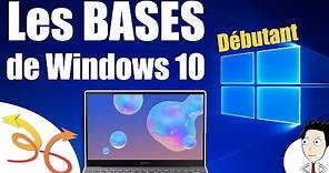 Cours informatique débutant : Les BASES de Windows 10 (tuto français)