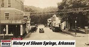 History of Siloam Springs, ( Benton County )Arkansas !!! U.S. History and Unknowns