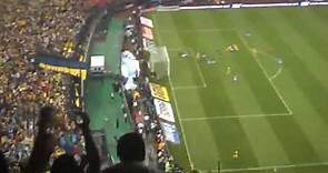Gol de Moisés Muñoz - América vs Cruz Azul Final Liga MX - Grabado desde el estadio HD
