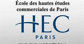 École des hautes études commerciales de Paris