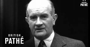 Interview With Sir William Slim On His Appointment As Governor General Of Australia (1952)