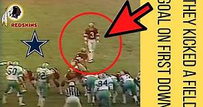 NFL Team RUNS UP the Score | Cowboys @ Redskins (1979)