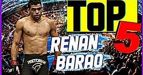 Renan Barão As MELHORES Vitorias No UFC - Top 5