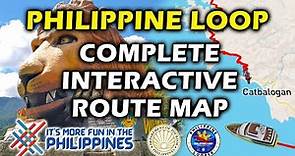 PHILIPPINE LOOP INTERACTIVE ROUTE MAP - COMPLETE ROUTE MAP - PHILIPPINE LOOP ADVENTURE TOUR - 2023