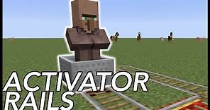 How To Use Activator Rails In Minecraft