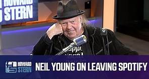 Neil Young Talks Removing His Music From Spotify