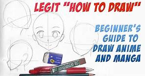 [Beginner Guide] How to draw anime tutorial part 1
