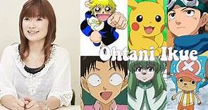 Ohtani Ikue - 15 Anime Characters