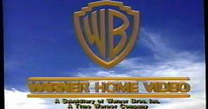 Warner Home Video (1991) Company Logo (VHS Capture)