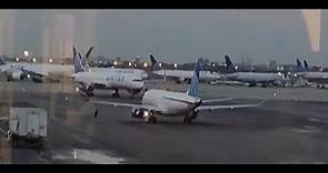 Newark Airport | Plane Spotting and Takeoff | NYC to Dubai Flight