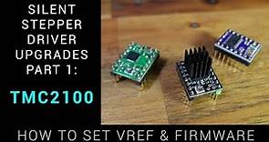 TMC2100 guide - Stepper driver upgrades part 1 / How to set VREF & firmware