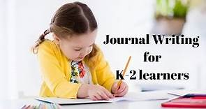 Journal Writing for Kids How to Write a Paragraph