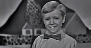 Paul O'Keefe from "The Patty Duke Show" sings "Dear Old Donegal" 1959 St Patrick's Day