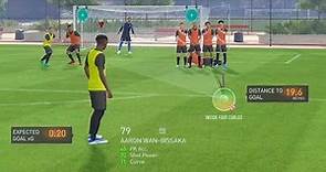 FIFA 23: Free Kicks with AARON WAN BISSAKA - Manchester United| [280723]