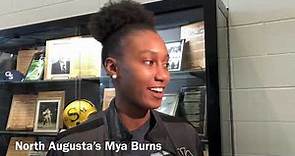 North Augusta’s Mya Burns