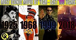 Most Iconic Movie by Year - *Last 100 Years* [1922 - 2022]