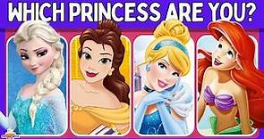 WHICH DISNEY PRINCESS ARE YOU? 🏰👸👑 | Disney Princess Personality Test | Disney Quiz