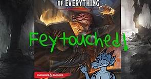 D&D 5E Advanced guide to Fey Touched