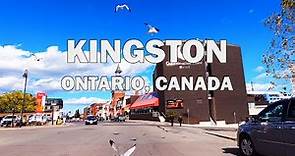 Kingston, Ontario, Canada - Driving Tour 4K