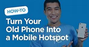 HelloTech: How To Use Your Old Smartphone as a Mobile Hotspot