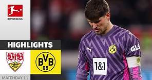 VfB Stuttgart - Borussia Dortmund 2-1 | Highlights | Matchday 11 – Bundesliga 2023/24