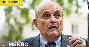 Rudy Giuliani suddenly faces the possibility of jail