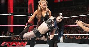 Natalya vs. Paige: Raw, Oct. 5, 2015