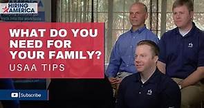 USAA Financial Tip #5, Life Insurance - What do you need for your family ?