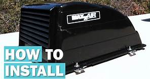 MaxxAir Vent Cover Installation | How to Install MaxxAir Vent Cover