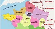 France Regions  and Capitals List and Map | List of Regions  and Capitals in France