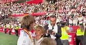 Luka Modrić celebrating with his family... - Hala Madrid News