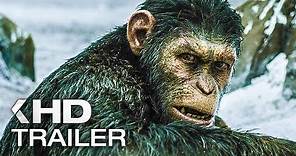 WAR FOR THE PLANET OF THE APES ALL Trailer & Clips (2017)