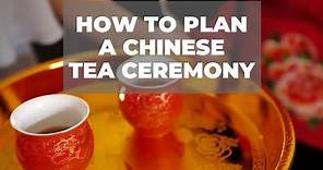 How To Plan A Chinese Tea Ceremony