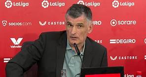 Mendilibar: “Es difícil decir no a un club como el Sevilla FC”