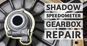 Motorcycle speedometer gear box replacement (front wheel)