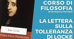 La Lettera sulla tolleranza di Locke