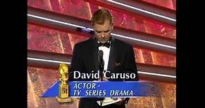 David Caruso Wins Best Actor TV Series Drama - Golden Globes 1994