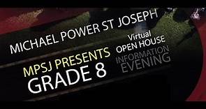 Michael Power St Joseph High School Program Presentation
