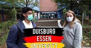 University of Duisburg-Essen campus tour by Nikhilesh Dhure / Universität Duisburg-Essen