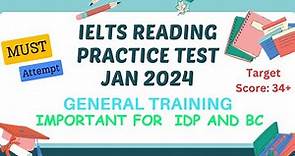 ielts reading practice test with answers | 13 january 2024