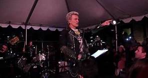 Billy Idol Sex Pistols Steve Jones Live Sid Viciouse tribute Stooges " I want to be your dog"