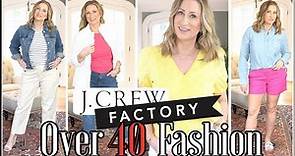 Spring Fashions You'll Love: Look Amazing with J Crew Factory Outfits Over 40