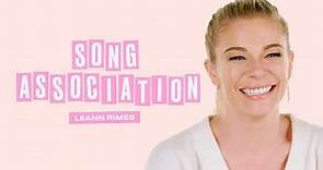 LeAnn Rimes Sings Your Favorite Christmas Songs in a Game of Song Association | ELLE