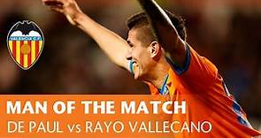Man of the Match: Rodrigo De Paul for Valencia CF vs Rayo Vallecano (2-1, 4/12/14)