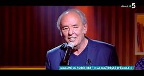 Le live : Maxime Le Forestier chante Brassens « La maîtresse d’école » - #CàVous