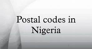 Postal codes in Nigeria